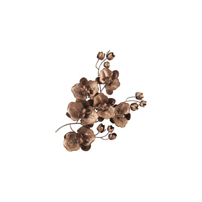 Orchid Sprig Wall Art-Phillips Collection-PHIL-TH100864-Wall ArtMedium-Copper-2-France and Son
