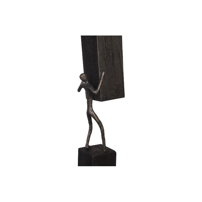 Atlas Pole Sculpture-Phillips Collection-PHIL-TH101661-Decorative ObjectsAtlas Holding Sculpture-2-France and Son
