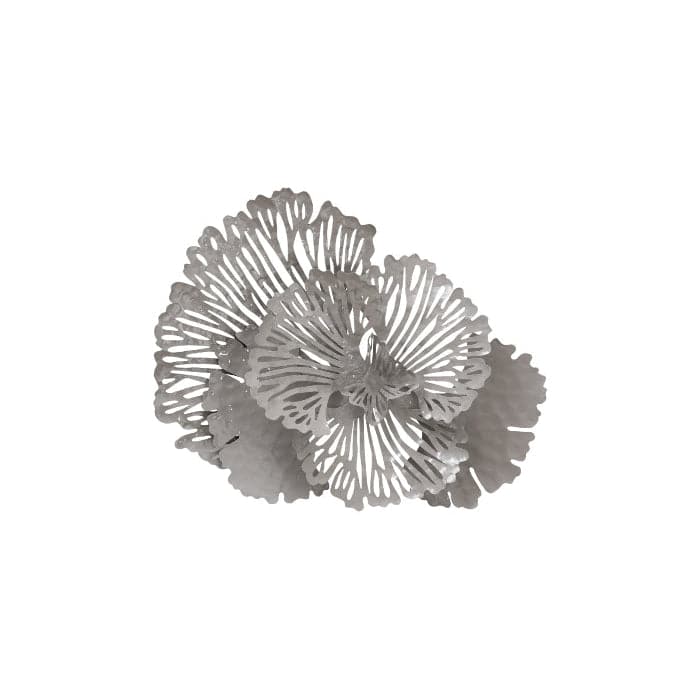 Flower Wall Art-Phillips Collection-PHIL-TH107119-Wall ArtGray-Small-1-France and Son