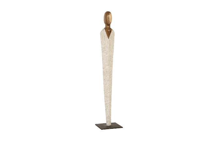 Vested Sculpture-Phillips Collection-PHIL-TH80094-DecorFemale-Medium-Natural/White/Gold-9-France and Son