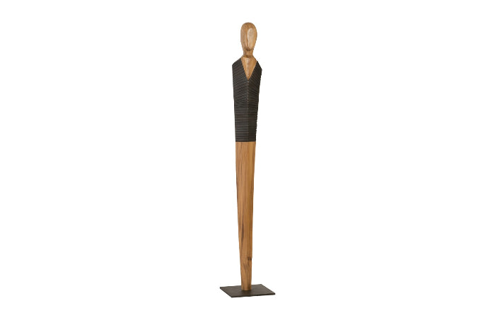 Vested Sculpture-Phillips Collection-PHIL-TH95606-DecorMale-Large-Natural/Black/Copper-17-France and Son