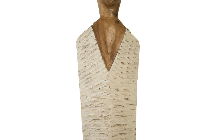 Vested Sculpture-Phillips Collection-PHIL-TH95609-DecorFemale-Large-Natural/White/Gold-7-France and Son