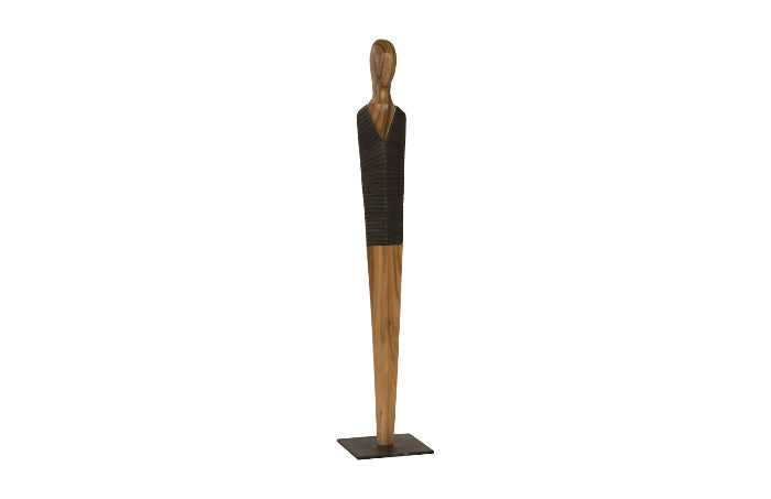Vested Sculpture-Phillips Collection-PHIL-TH96241-DecorMale-Medium-Natural/Black/Copper-21-France and Son