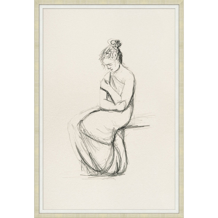 Contemplating Figure-Wendover-WEND-WFG1228-Wall Art1-1-France and Son