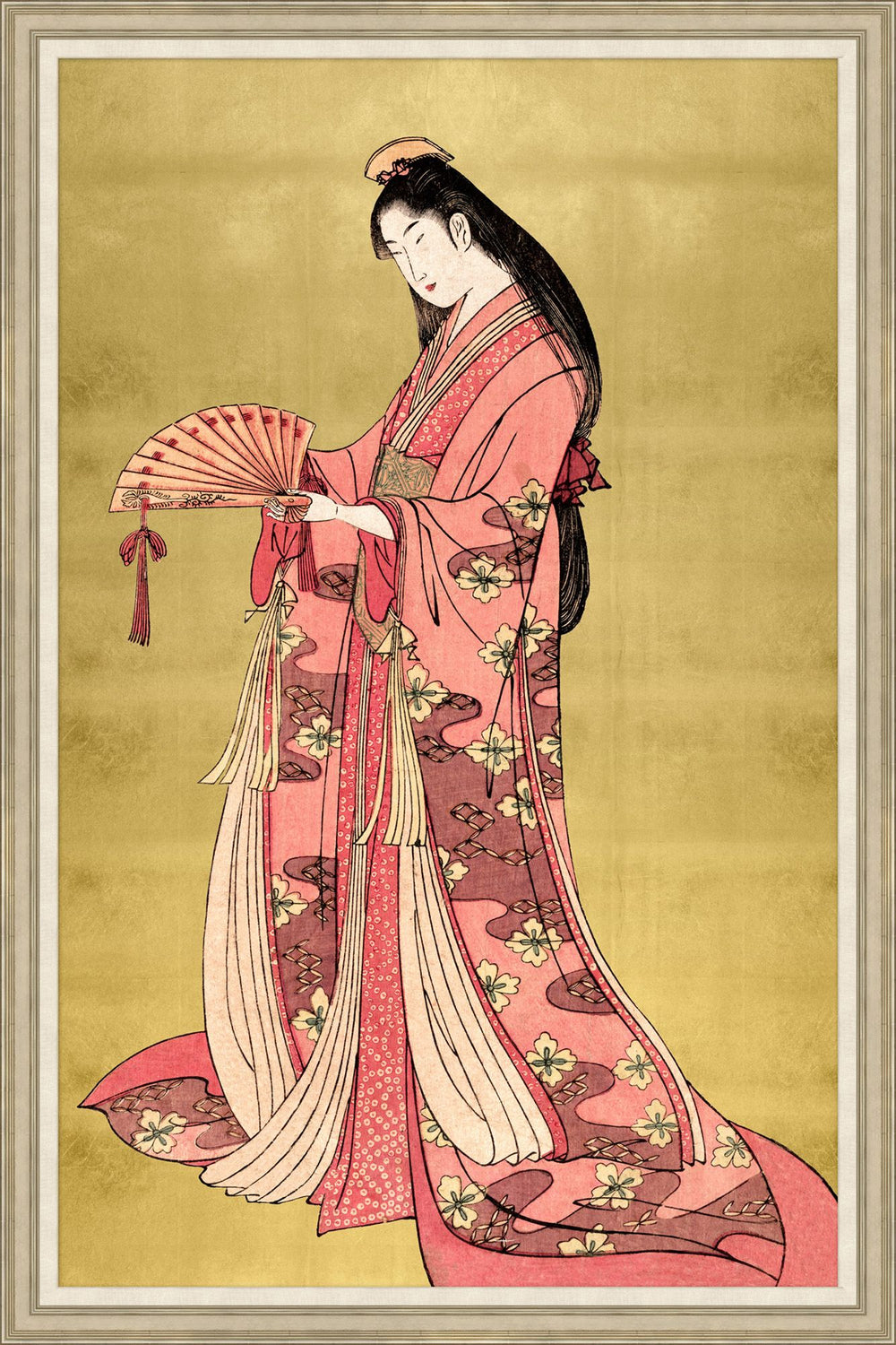 Golden Geisha-Wendover-WEND-WLA1944-Wall Art2-2-France and Son
