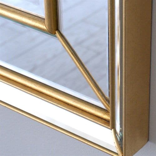 Bevel On Bevel Mirror-Global Views-GVSA-3.31577-Gold Leaf-5-France and Son