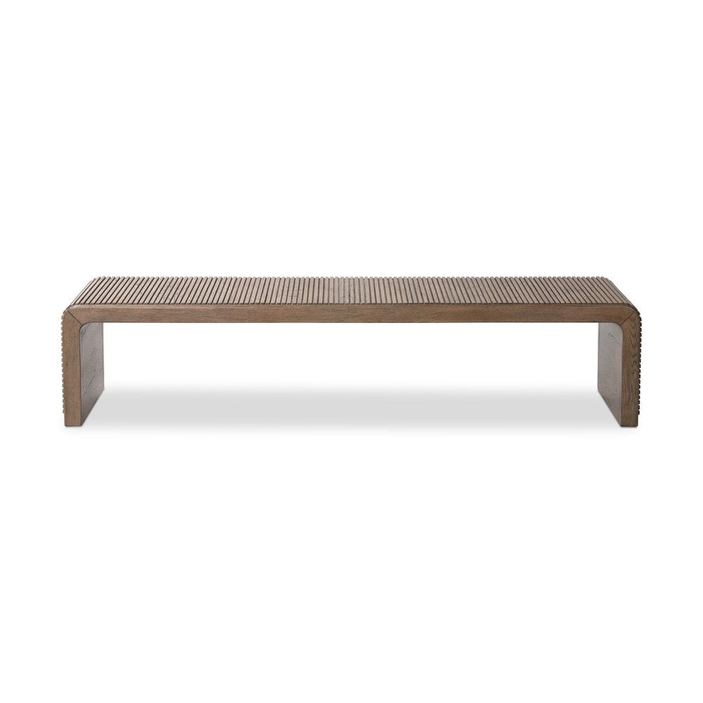 Ismene Coffee Table - Rustic Grey