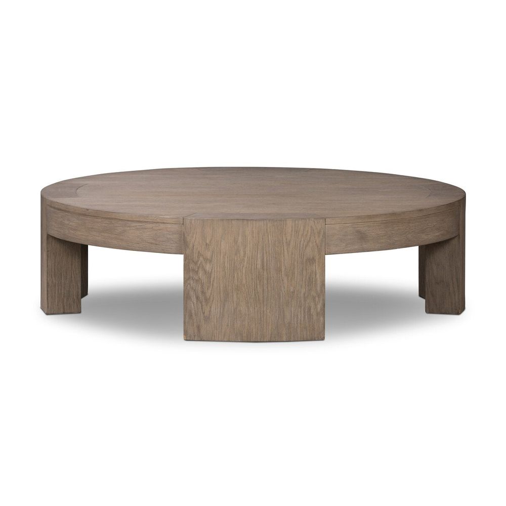 Andy Coffee Table - Warm Natural Flat Oak Veneer - Small