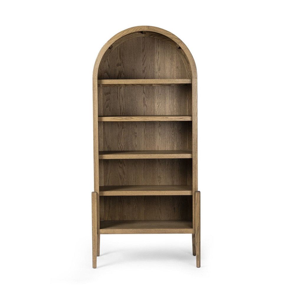 Benson Bookcase - Drifted Oak Solid