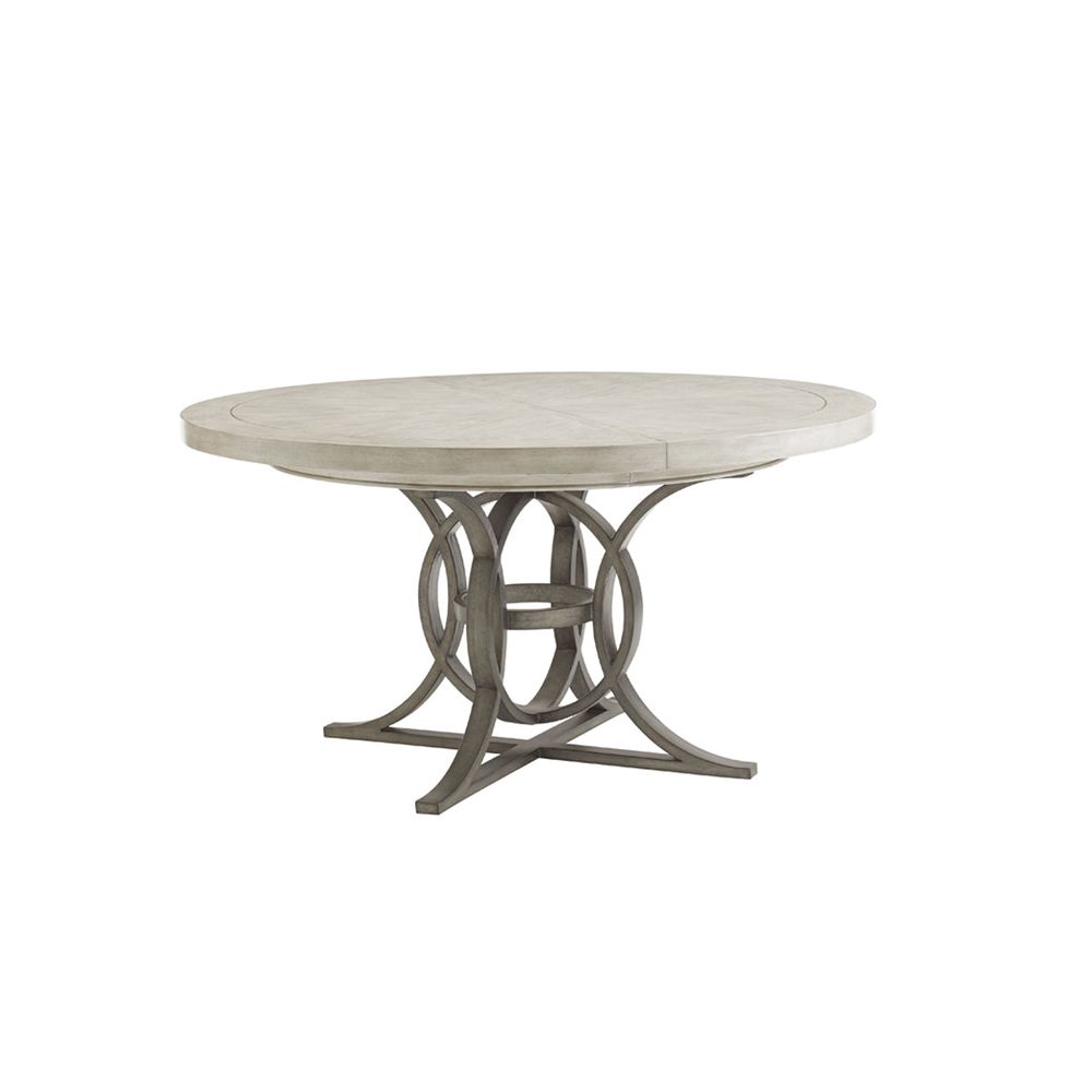 Calerton Round Dining Table - Oyster