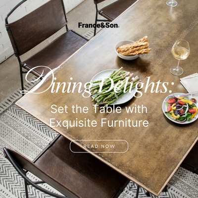 Dining Delights: Set the Table with Exquisite Furniture