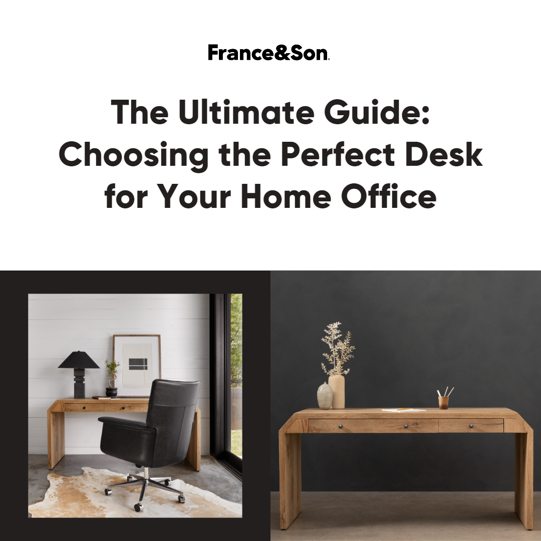 The Ultimate Guide: Choosing the Perfect Desk for Your Home Office