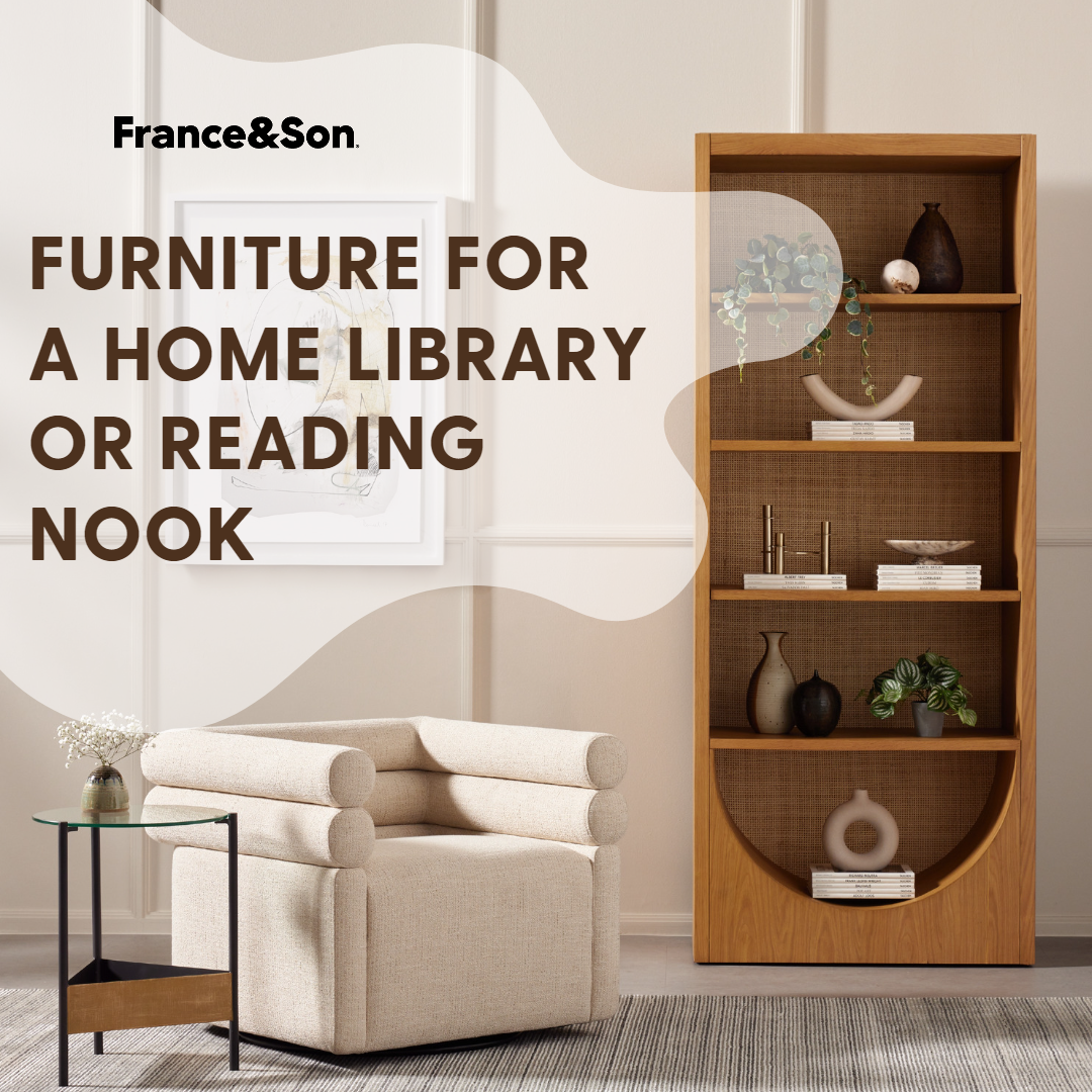 Furniture For a Home Library or Reading Nook
