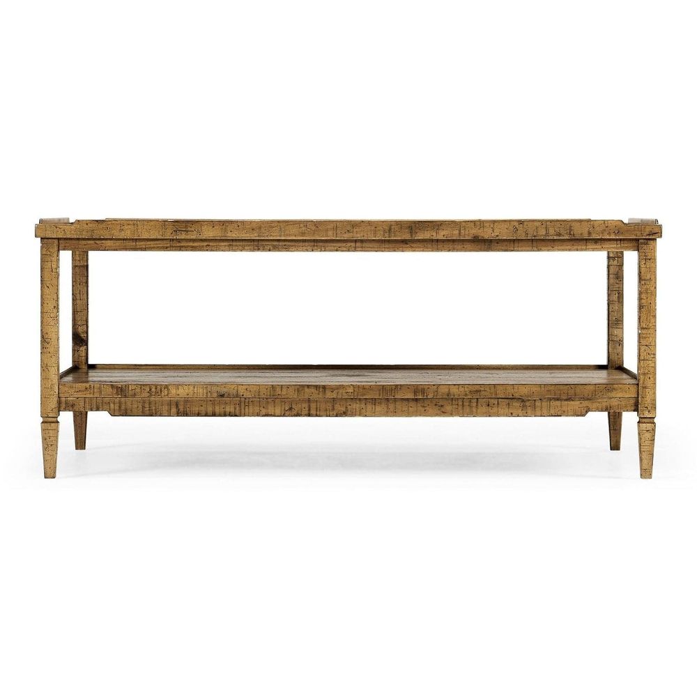 Casual Distressed Coffee Table