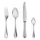 Flatware Set for 12 People (48 Pieces) Spatours Silver Plated