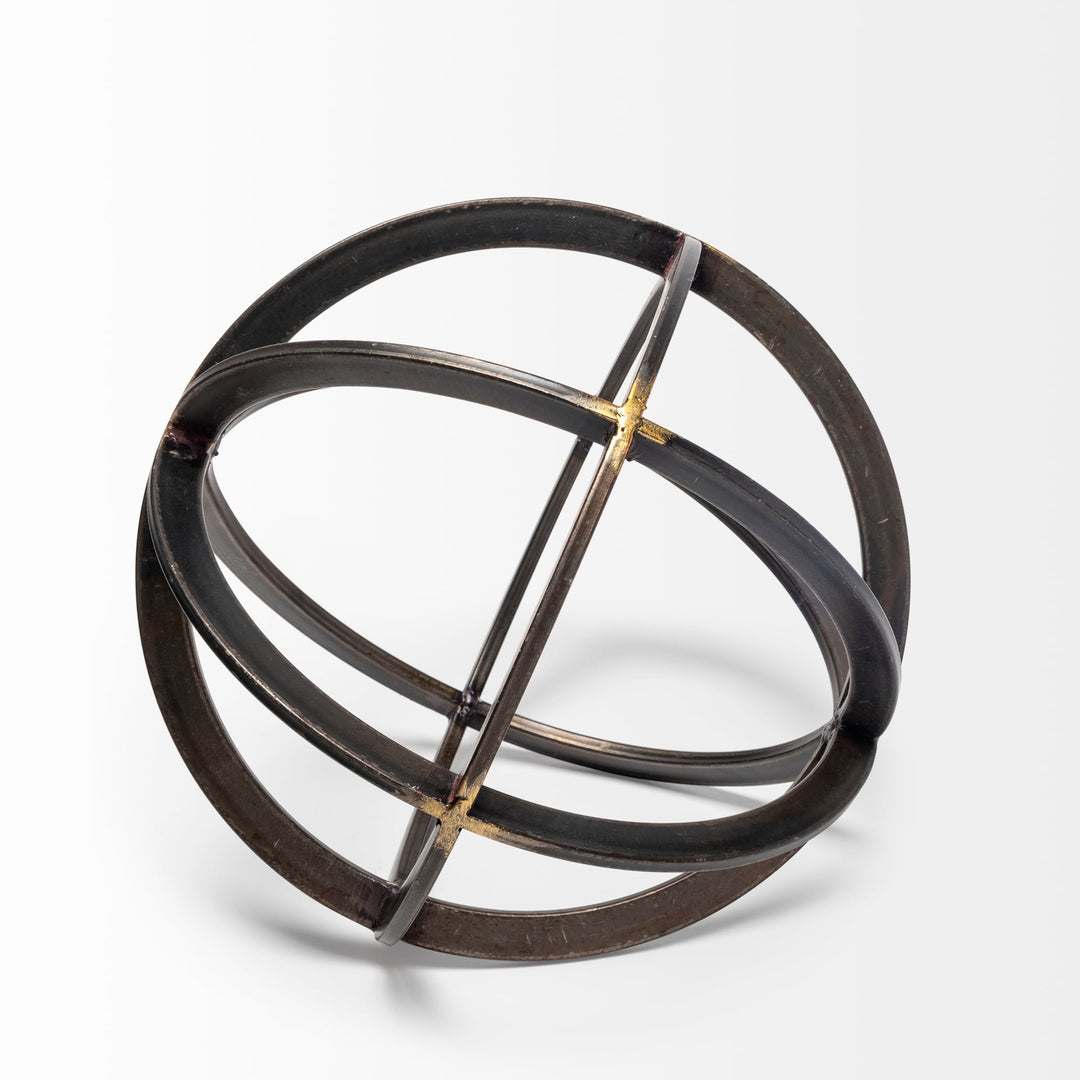 Espanolette Black Metal | 9H Decorative Object