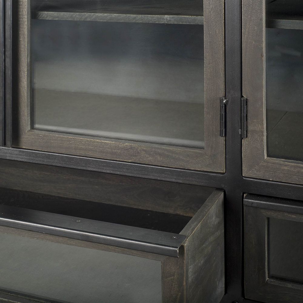 Sideboards & Credenzas Haverton Black Metal Sideboard