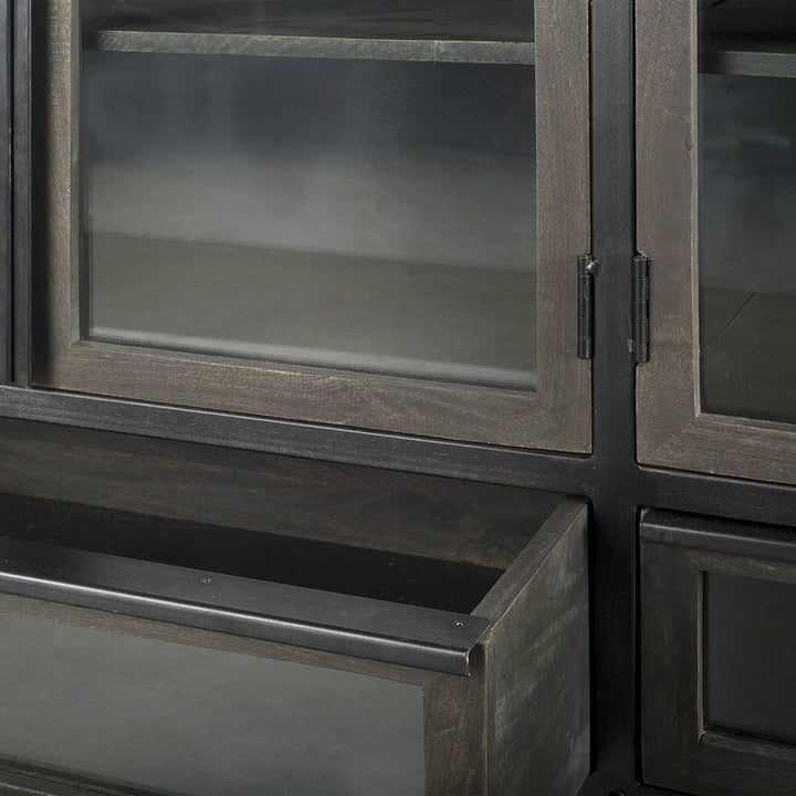Sideboards & Credenzas Haverton Black Metal Sideboard