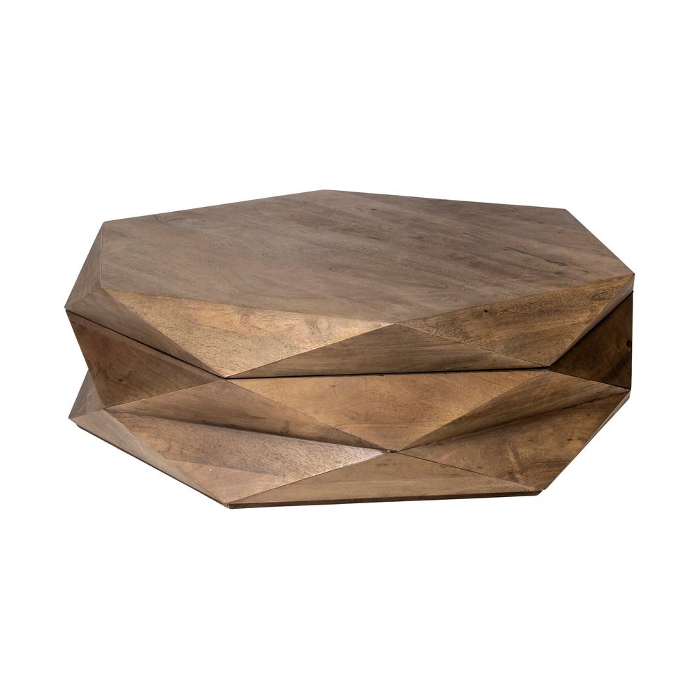 Coffee Tables Ward Brown Wood Coffee Table