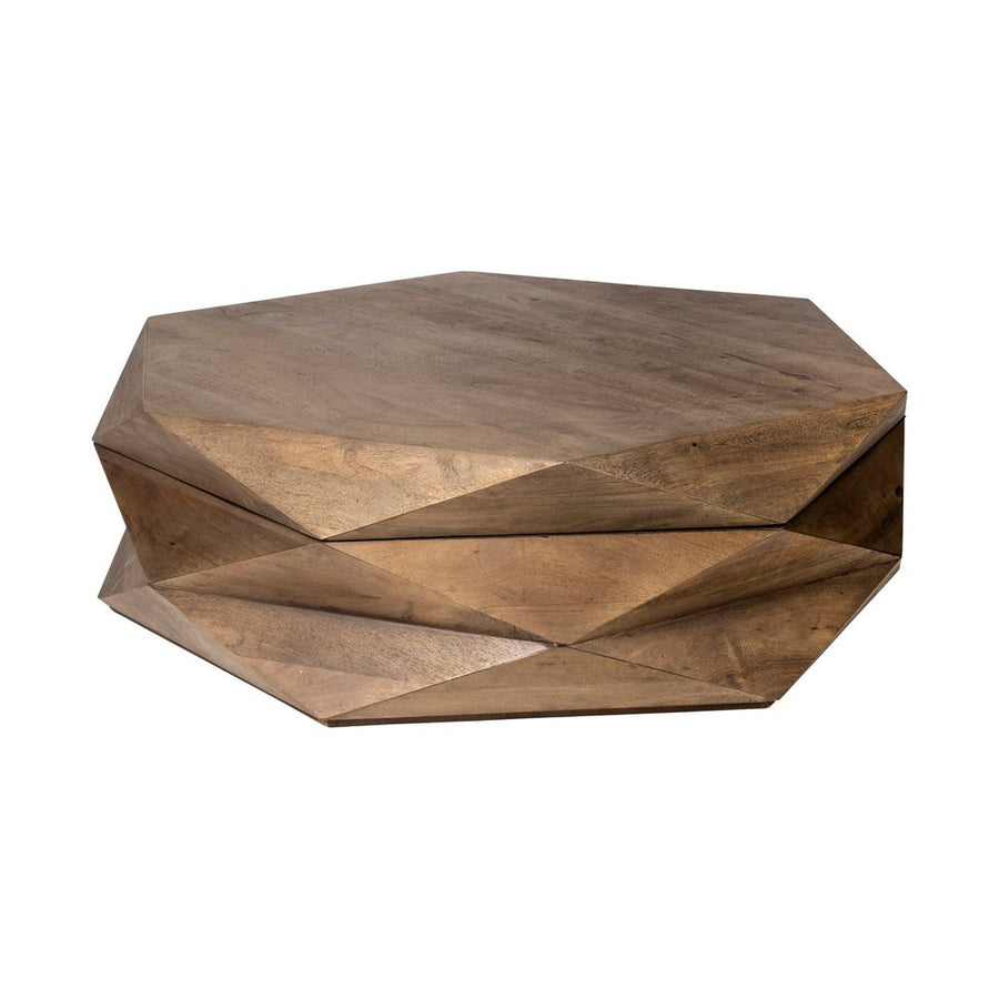 Coffee Tables Ward Brown Wood Coffee Table