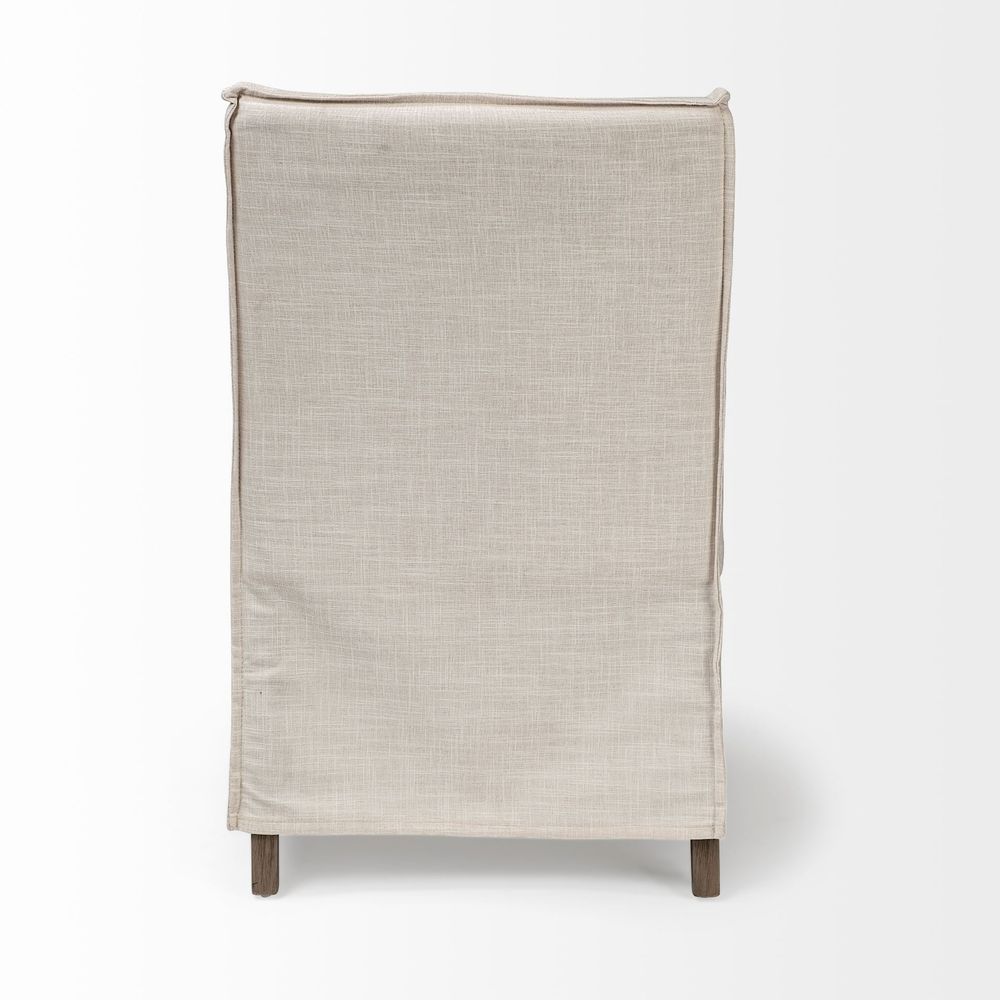 Dax Cream Fabric ((Side Chair) Dining Chair