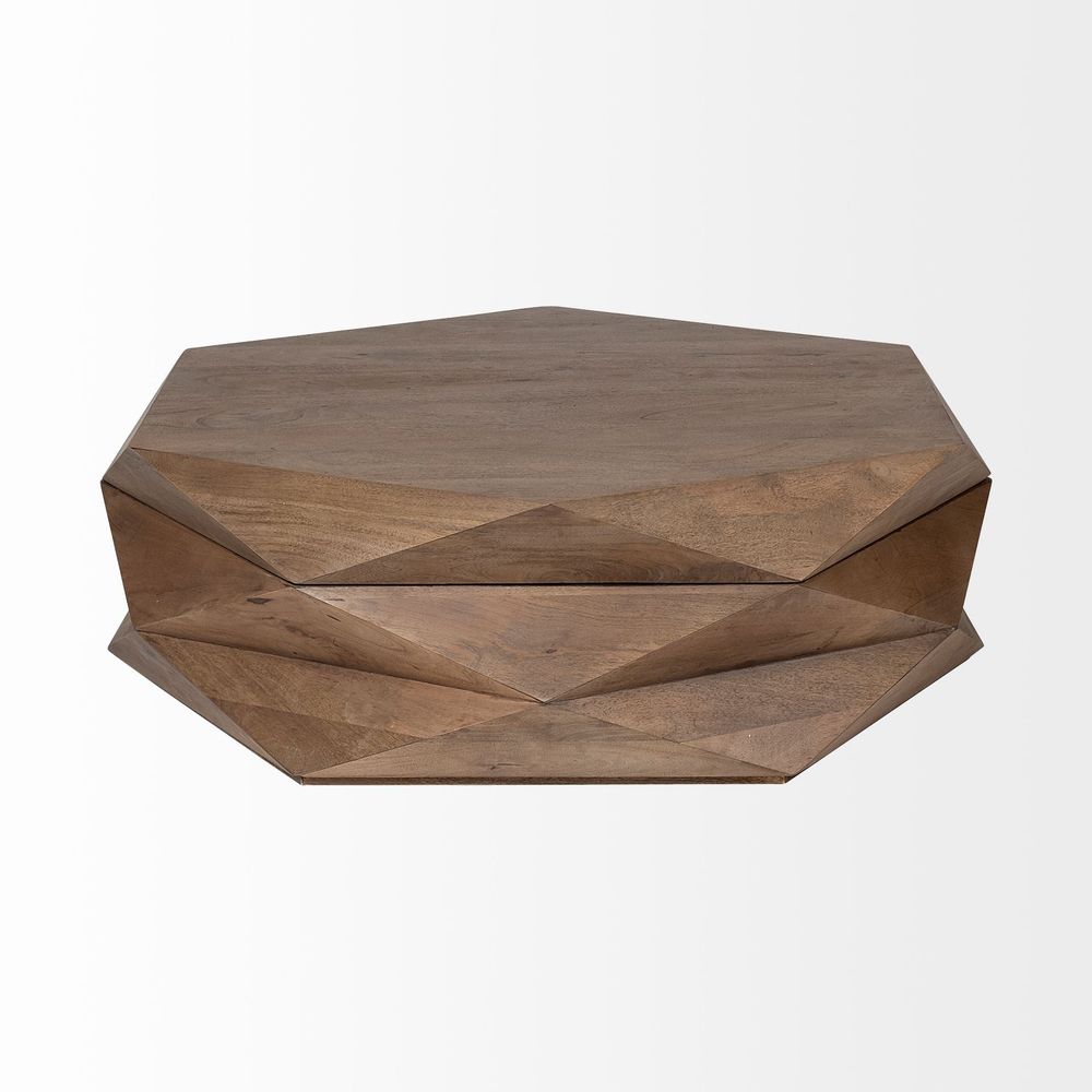 Coffee Tables Ward Brown Wood Coffee Table