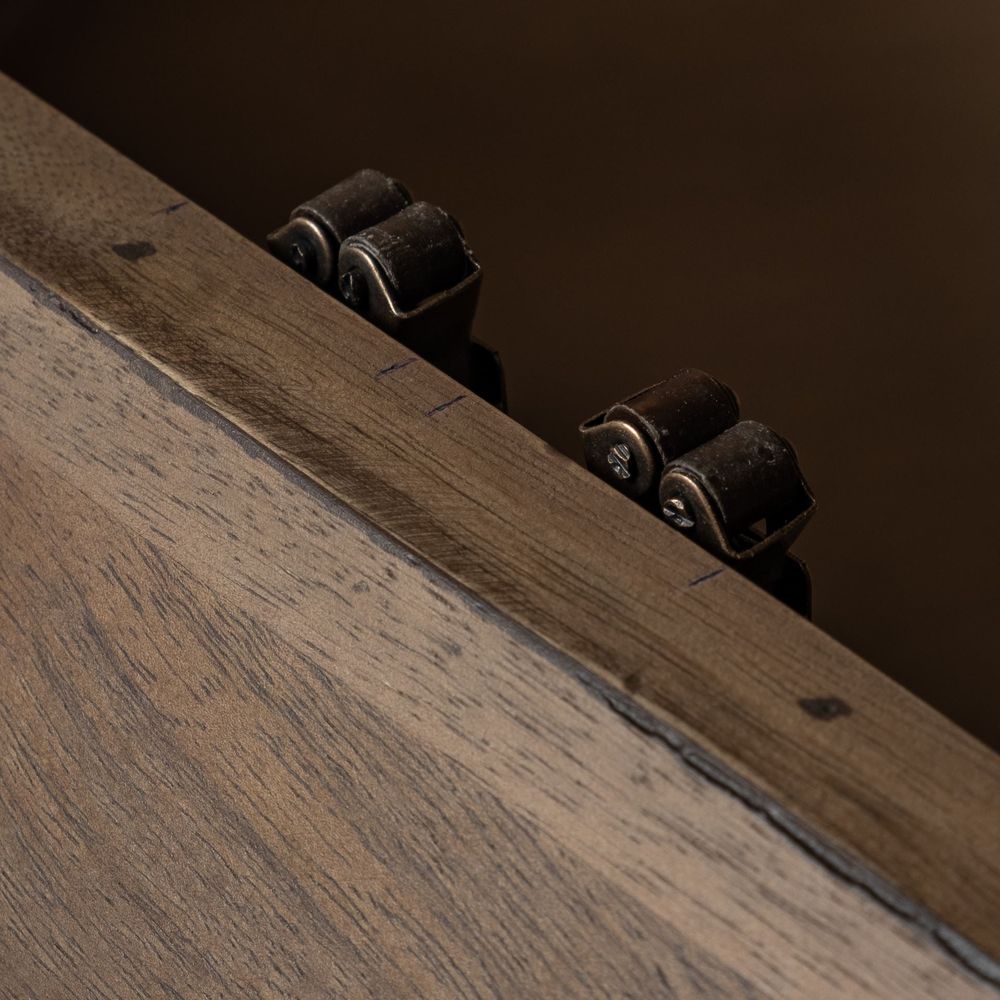 Ward Brown Wood Coffee Table