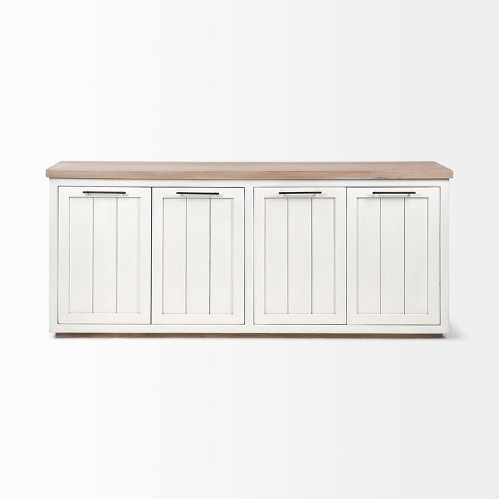 Sideboards & Credenzas Augustus White Wood Sideboard