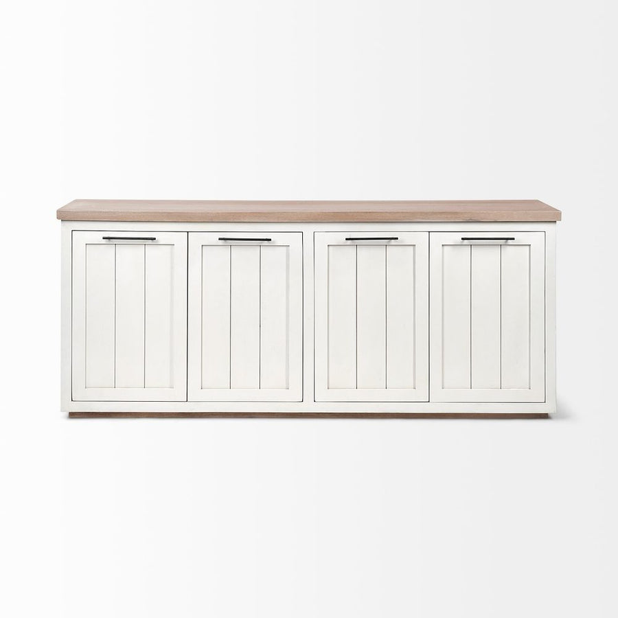 Sideboards & Credenzas Augustus White Wood Sideboard