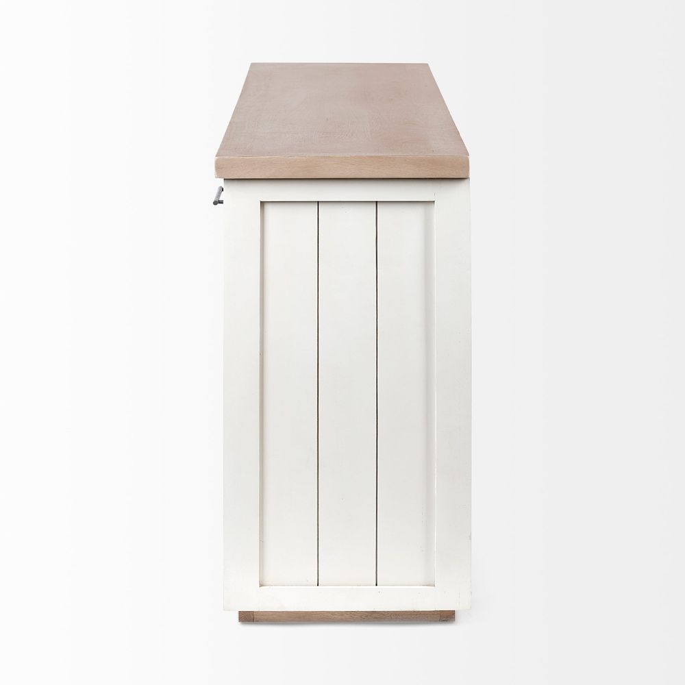 Sideboards & Credenzas Augustus White Wood Sideboard