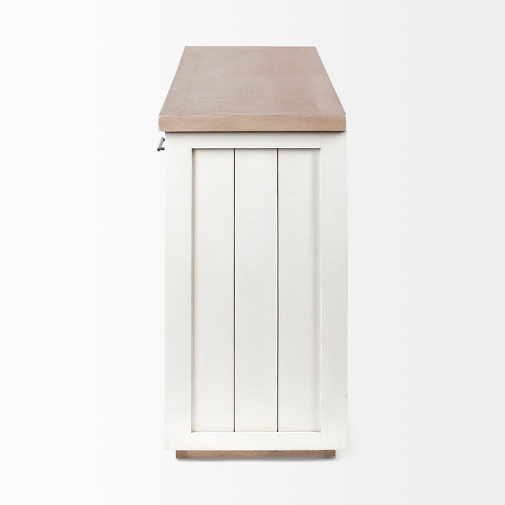 Sideboards & Credenzas Augustus White Wood Sideboard