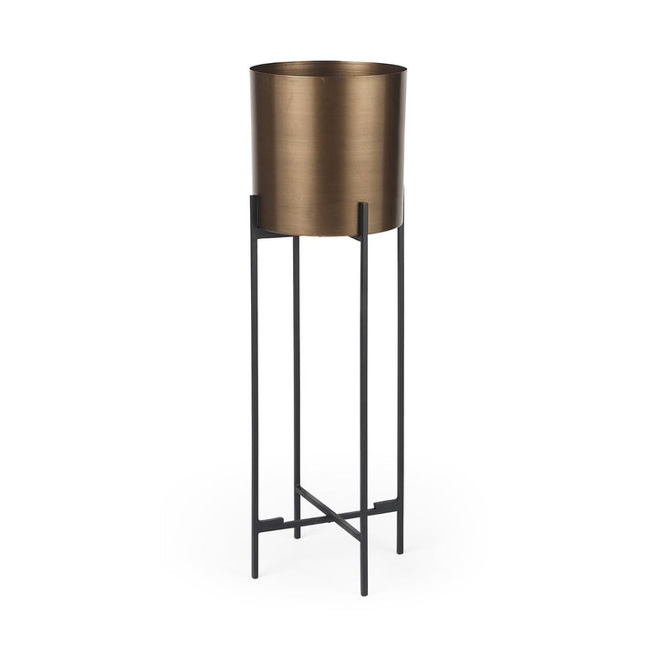 Bruno Bronze Metal | 33H Plant Stand