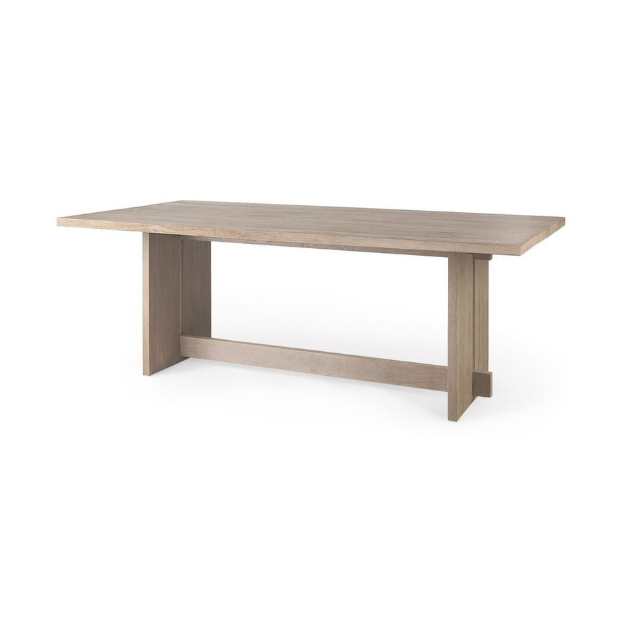 Dining Tables Montague Light Gray Wood Dining Table