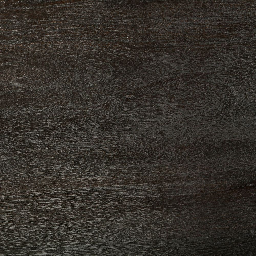 Dining Tables Caspian Brown Wood | Gold Metal Dining Table
