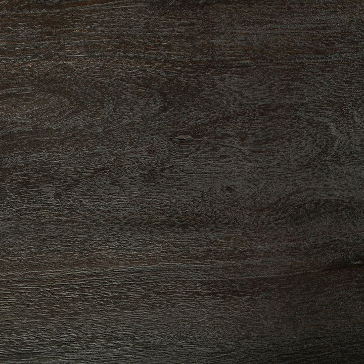 Dining Tables Caspian Brown Wood | Gold Metal Dining Table