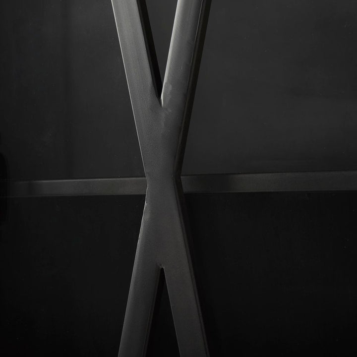 Heathcliff Black Metal Display Cabinet