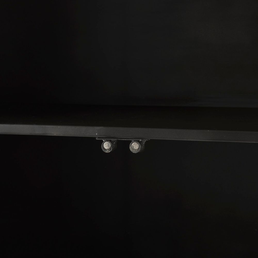 Heathcliff Black Metal Display Cabinet