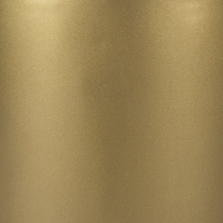 Zenith Gold Metal | Brown Wood Coffee Table