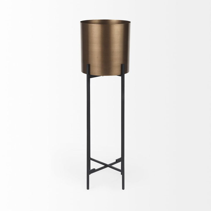 Bruno Bronze Metal | 33H Plant Stand