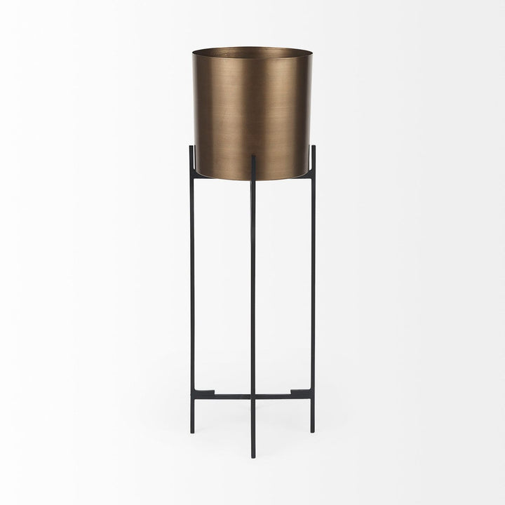 Bruno Bronze Metal | 33H Plant Stand
