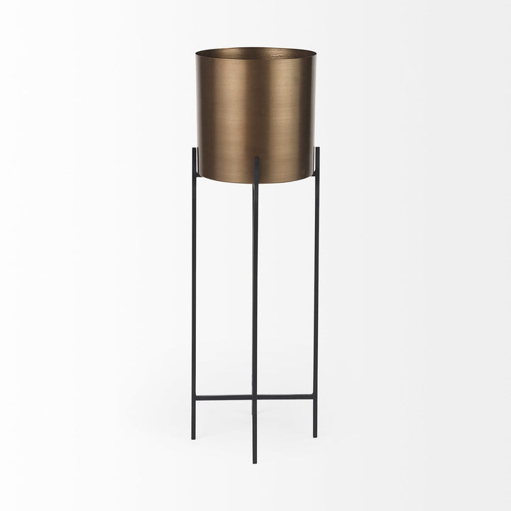 Bruno Bronze Metal | 33H Plant Stand