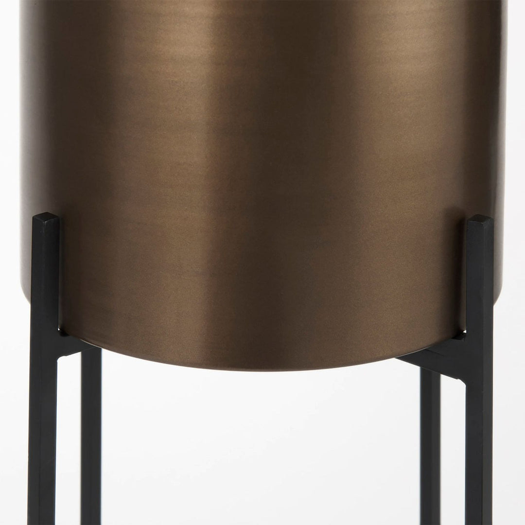 Bruno Bronze Metal | 33H Plant Stand