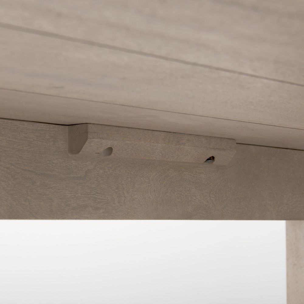 Montague Light Gray Wood Dining Table
