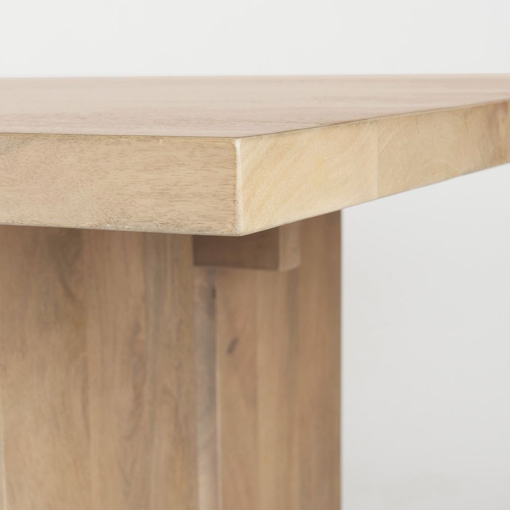 Montague Light Brown Wood Dining Table