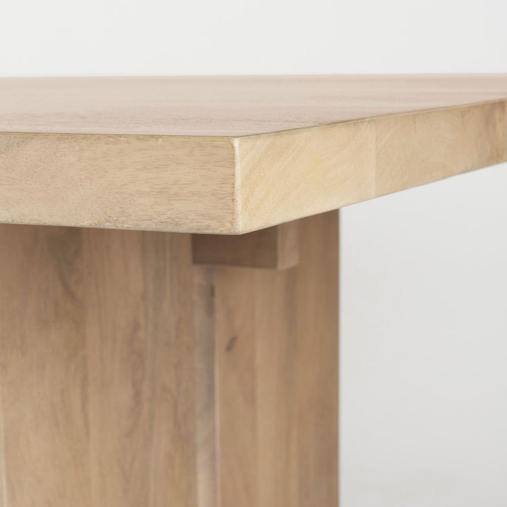 Montague Light Brown Wood Dining Table