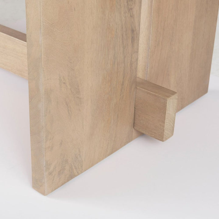 Montague Light Brown Wood Dining Table