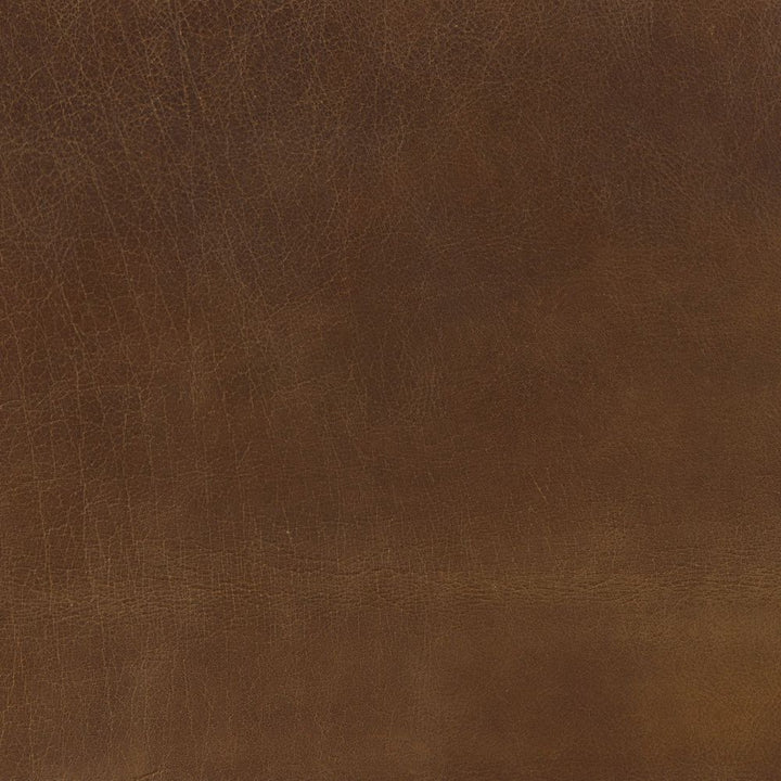 Mirielle Brown Leather |Black Metal Dining Chair