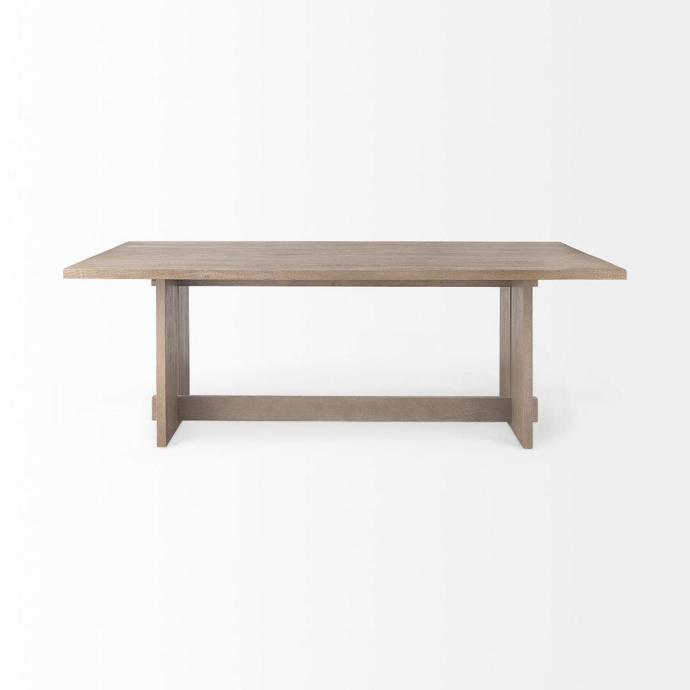 Dining Tables Montague Light Gray Wood Dining Table