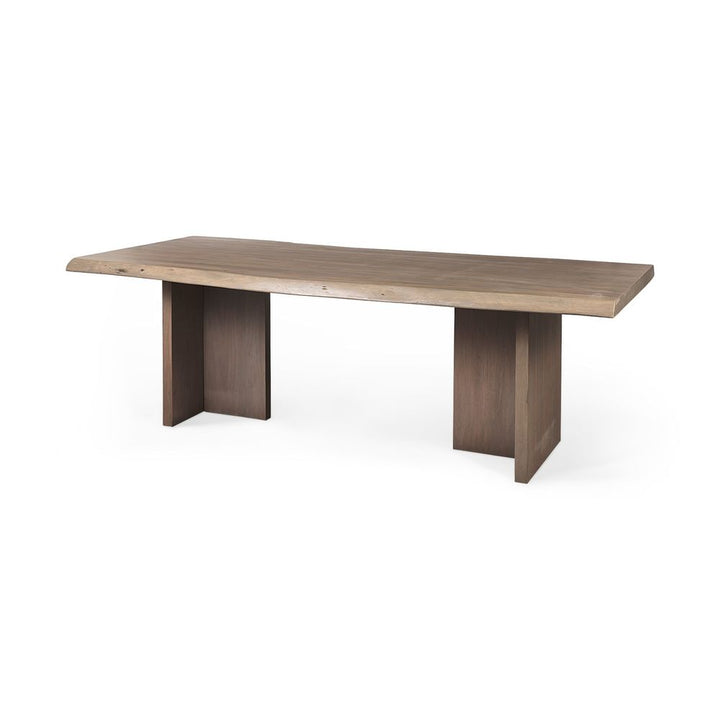 Dining Tables Sebastian Medium Brown Wood Dining Table