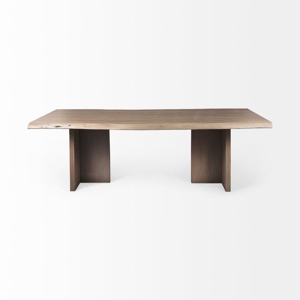 Sebastian Medium Brown Wood Dining Table